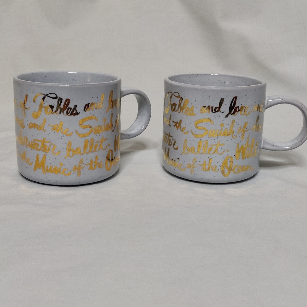 Starbucks 2016 Tale of the Siren 12oz Mug Set